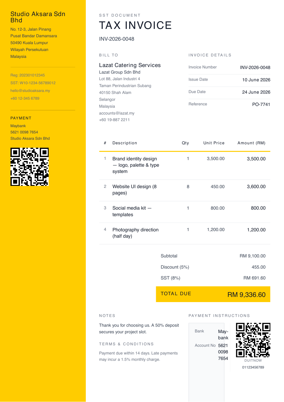 Sidebar design